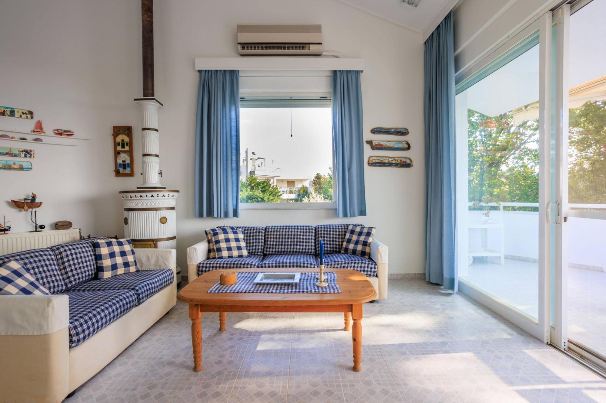 Lagonisi Beach House Kalivia Thorikou الغرفة الصورة