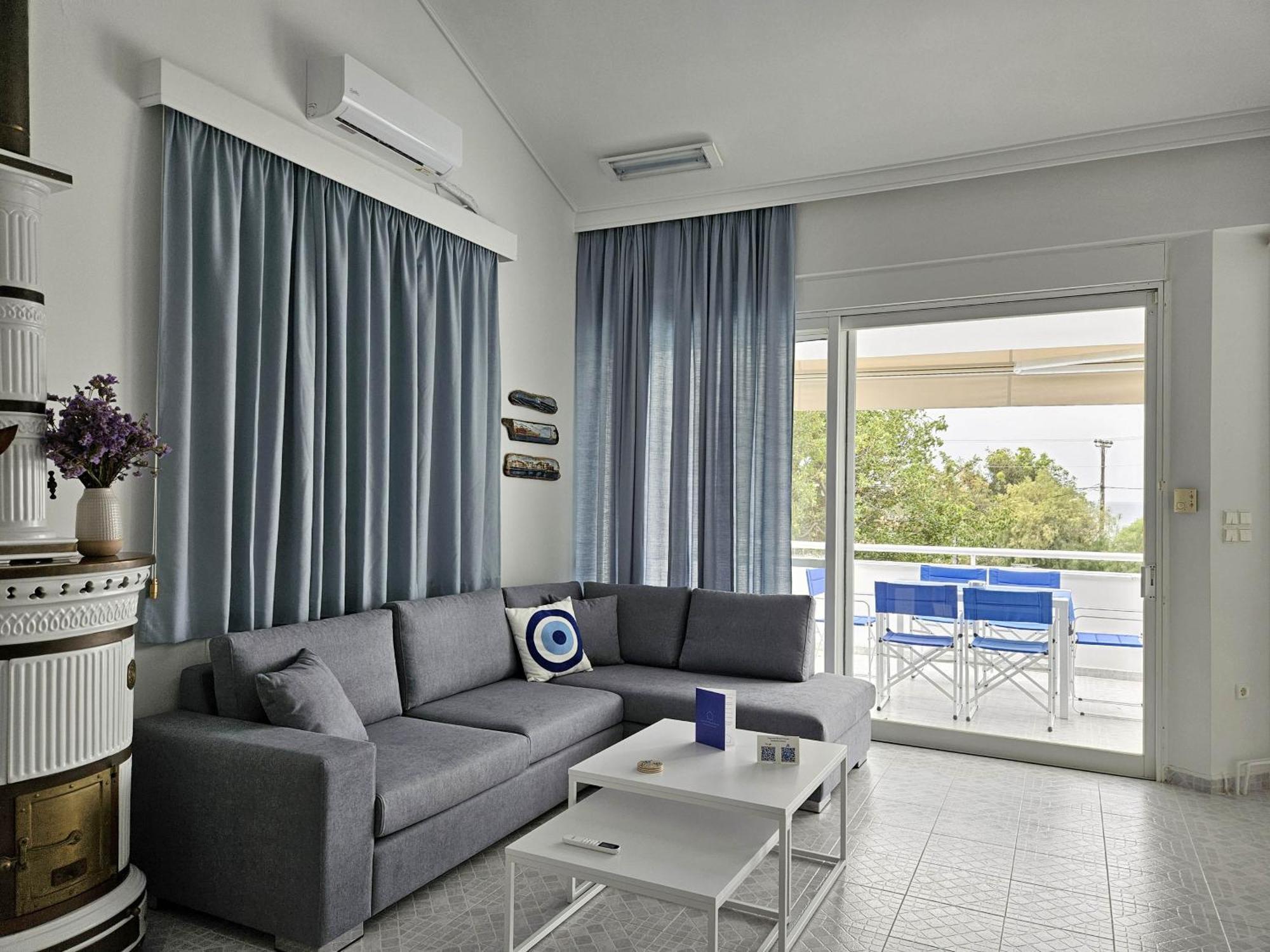 Lagonisi Beach House Kalivia Thorikou المظهر الخارجي الصورة